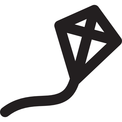 Flying kite